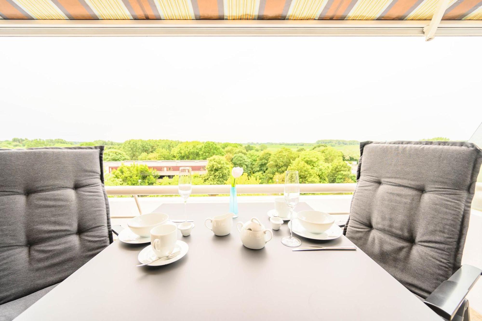 Ferienwohnung Oberdeck Schilksee Exterior foto